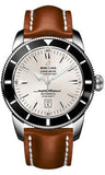 Breitling,Breitling - Superocean Heritage 46 Leather Strap - Watch Brands Direct