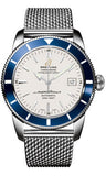 Breitling,Breitling - Superocean Heritage 42 Stainless Steel Bracelet - Watch Brands Direct