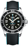 Breitling,Breitling - Superocean 44 Polished Steel - Leather Superocean Strap - Watch Brands Direct