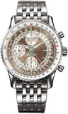 Breitling,Breitling - Montbrillant Datora Stainless Steel - Watch Brands Direct