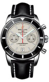 Breitling,Breitling - Superocean Heritage Chronographe 44 Leather Strap - Watch Brands Direct