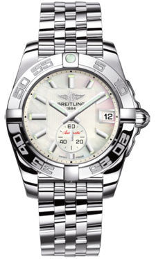 Breitling,Breitling - Galactic 36 Automantic Stainless Steel - Polished Bezel - Pilot Bracelet - Watch Brands Direct