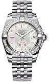 Breitling,Breitling - Galactic 36 Automantic Stainless Steel - Diamond Bezel - Pilot Bracelet - Watch Brands Direct