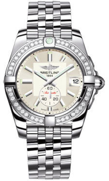Breitling Galactic 36 Automantic Stainless Steel Diamond Bezel