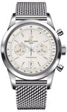 Breitling,Breitling - Transocean Chronograph 38 Stainless Steel - Ocean Classic Bracelet - Watch Brands Direct