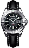 Breitling,Breitling - Galactic 41 Stainless Steel - Leather Strap - Watch Brands Direct