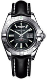 Breitling,Breitling - Galactic 41 Stainless Steel - Leather Strap - Watch Brands Direct