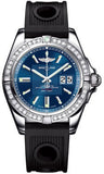 Breitling,Breitling - Galactic 41 Stainless Steel - Diamond Bezel - Ocean Racer Strap - Watch Brands Direct