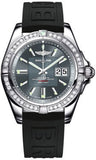 Breitling,Breitling - Galactic 41 Stainless Steel - Diamond Bezel - Diver Pro III Strap - Watch Brands Direct