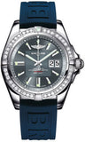 Breitling,Breitling - Galactic 41 Stainless Steel - Diamond Bezel - Diver Pro III Strap - Watch Brands Direct