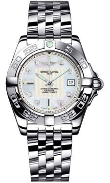 Breitling,Breitling - Galactic 32 Stainless Steel - Pilot Bracelet - Watch Brands Direct