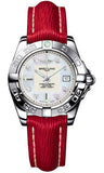 Breitling,Breitling - Galactic 32 Stainless Steel - Sahara Strap - Watch Brands Direct