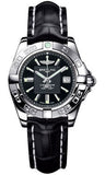 Breitling,Breitling - Galactic 32 Stainless Steel - Croco Strap - Watch Brands Direct