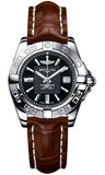 Breitling,Breitling - Galactic 32 Stainless Steel - Croco Strap - Watch Brands Direct