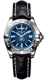 Breitling,Breitling - Galactic 32 Stainless Steel - Croco Strap - Watch Brands Direct
