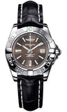 Breitling,Breitling - Galactic 32 Stainless Steel - Croco Strap - Watch Brands Direct