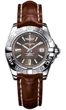 Breitling,Breitling - Galactic 32 Stainless Steel - Croco Strap - Watch Brands Direct