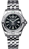 Breitling,Breitling - Galactic 32 Stainless Steel - Diamond Bezel - Pilot Bracelet - Watch Brands Direct