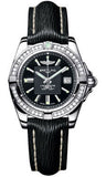 Breitling,Breitling - Galactic 32 Stainless Steel - Diamond Bezel - Sahara Strap - Watch Brands Direct