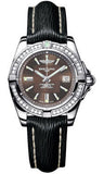 Breitling,Breitling - Galactic 32 Stainless Steel - Diamond Bezel - Sahara Strap - Watch Brands Direct