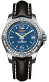 Breitling,Breitling - Colt Lady Diamond Bezel - Leather Strap - Watch Brands Direct