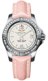 Breitling,Breitling - Colt Lady Diamond Bezel - Sahara Leather Strap - Watch Brands Direct