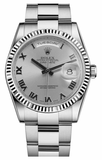Rolex - Day-Date President White Gold - Fluted Bezel - Watch Brands Direct
 - 11