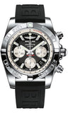 Breitling,Breitling - Chronomat 44 Steel Polished Bezel - Diver Pro III Strap - Watch Brands Direct