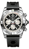 Breitling,Breitling - Chronomat 44 Steel Polished Bezel - Ocean Racer Strap - Watch Brands Direct