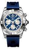 Breitling,Breitling - Chronomat 44 Steel Polished Bezel - Ocean Racer Strap - Watch Brands Direct