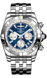 Breitling,Breitling - Chronomat 44 Steel Polished Bezel - Pilot Bracelet - Watch Brands Direct