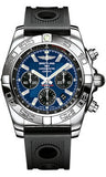 Breitling,Breitling - Chronomat 44 Steel Polished Bezel - Ocean Racer Strap - Watch Brands Direct