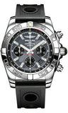 Breitling,Breitling - Chronomat 44 Steel Polished Bezel - Ocean Racer Strap - Watch Brands Direct