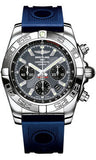 Breitling,Breitling - Chronomat 44 Steel Polished Bezel - Ocean Racer Strap - Watch Brands Direct