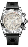 Breitling,Breitling - Chronomat 44 Steel Polished Bezel - Ocean Racer Strap - Watch Brands Direct