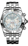 Breitling,Breitling - Chronomat 44 Steel Polished Bezel - Pilot Bracelet - Watch Brands Direct