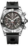 Breitling,Breitling - Chronomat 44 Steel Polished Bezel - Ocean Racer Strap - Watch Brands Direct