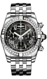 Breitling,Breitling - Chronomat 44 Steel 40 Diamond Bezel - Pilot Bracelet - Watch Brands Direct