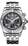 Breitling,Breitling - Chronomat 44 Steel 40 Diamond Bezel - Pilot Bracelet - Watch Brands Direct