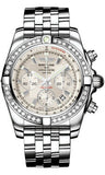 Breitling,Breitling - Chronomat 44 Steel 40 Diamond Bezel - Pilot Bracelet - Watch Brands Direct