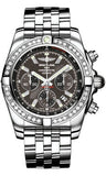 Breitling,Breitling - Chronomat 44 Steel 40 Diamond Bezel - Pilot Bracelet - Watch Brands Direct