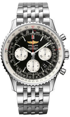 Breitling,Breitling - Navitimer 01 43mm - Stainless Steel - Navitimer Bracelet - Watch Brands Direct