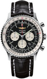 Breitling,Breitling - Navitimer 01 46mm - Stainless Steel - Croco Strap - Watch Brands Direct