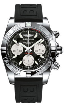 Breitling,Breitling - Chronomat 41 Steel Polished Bezel - Diver Pro III Strap - Watch Brands Direct