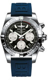 Breitling,Breitling - Chronomat 41 Steel Polished Bezel - Diver Pro III Strap - Watch Brands Direct