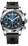 Breitling,Breitling - Chronomat 41 Steel Polished Bezel - Ocean Racer Strap - Watch Brands Direct