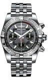 Breitling,Breitling - Chronomat 41 Steel Diamond Bezel - Pilot Bracelet - Watch Brands Direct