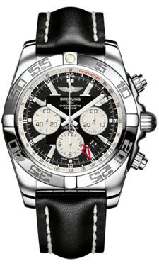 Breitling,Breitling - Chronomat GMT Leather Strap - Watch Brands Direct