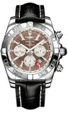 Breitling,Breitling - Chronomat GMT Croco Strap - Watch Brands Direct