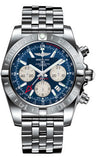 Breitling,Breitling - Chronomat 44 GMT Stainless Steel Bracelet - Watch Brands Direct